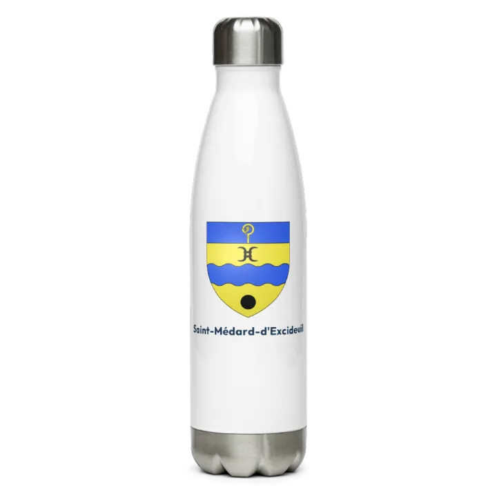 Gourde inox blason de Saint-Médard-d'Excideuil
