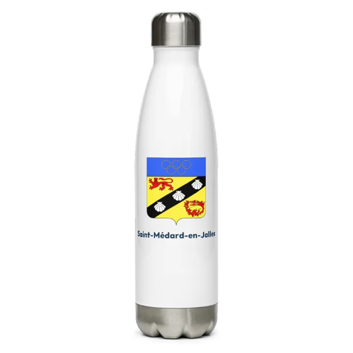Gourde inox blason de Saint-Médard-en-Jalles