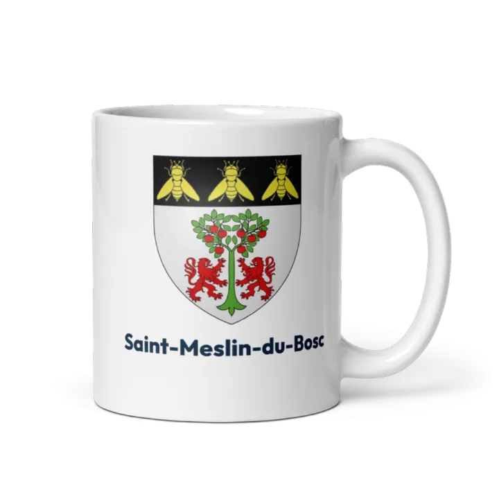 Mug blason de Saint-Meslin-du-Bosc