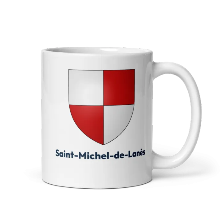 Mug blason de Saint-Michel-de-Lanès