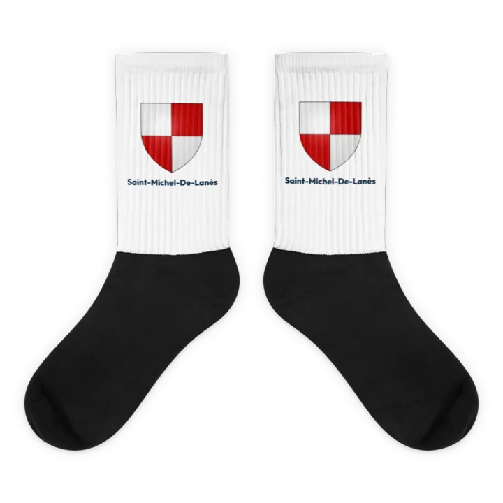Chaussettes — blason de Saint-Michel-de-Lanès