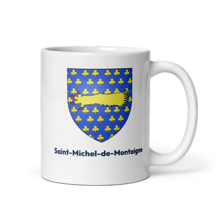 Mug blason de Saint-Michel-de-Montaigne