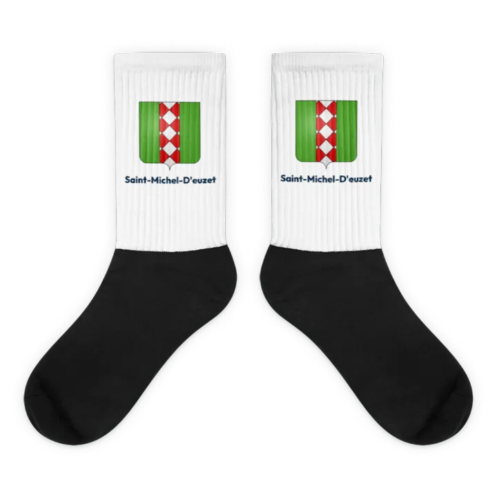 Chaussettes — blason de Saint-Michel-d'Euzet