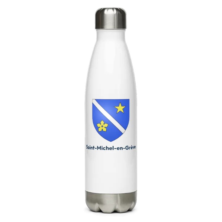 Gourde inox blason de Saint-Michel-en-Grève