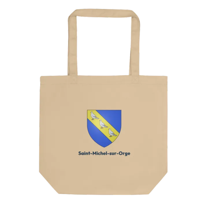 Tote bag coton bio — blason de Saint-Michel-sur-Orge
