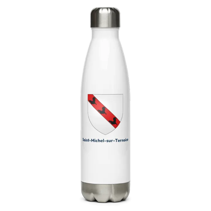 Gourde inox blason de Saint-Michel-sur-Ternoise