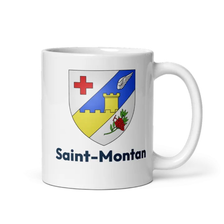 Mug blason de Saint-Montan