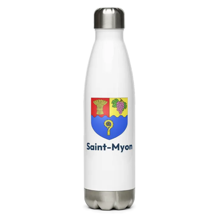 Gourde inox blason de Saint-Myon