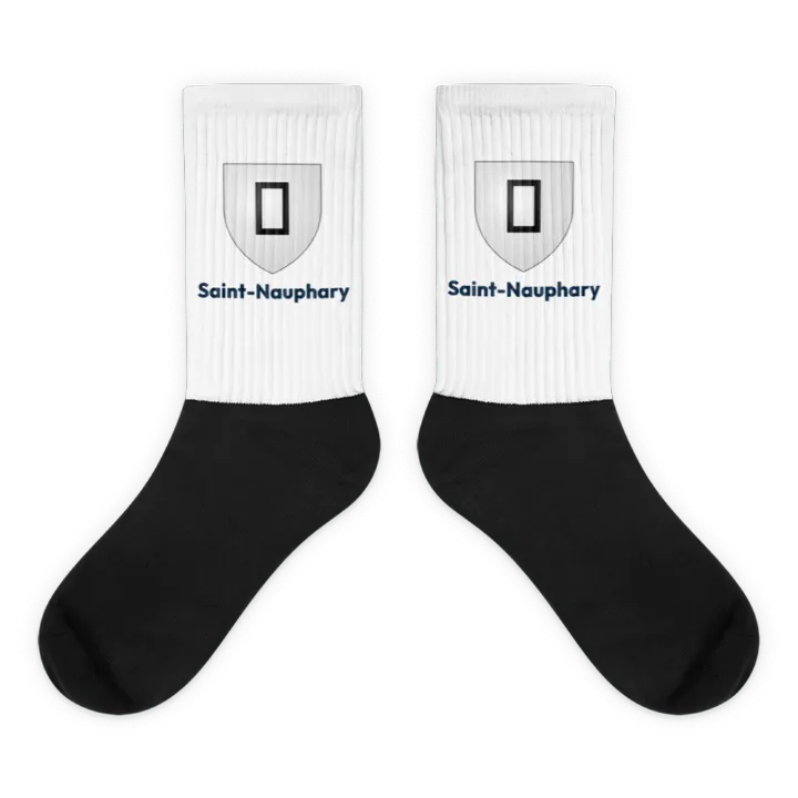 Chaussettes — blason de Saint-Nauphary