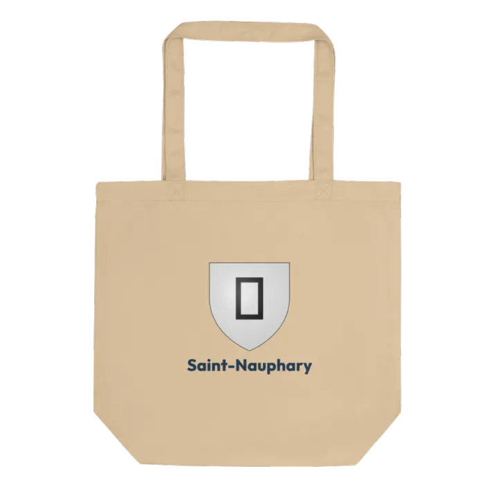 Tote bag coton bio — blason de Saint-Nauphary