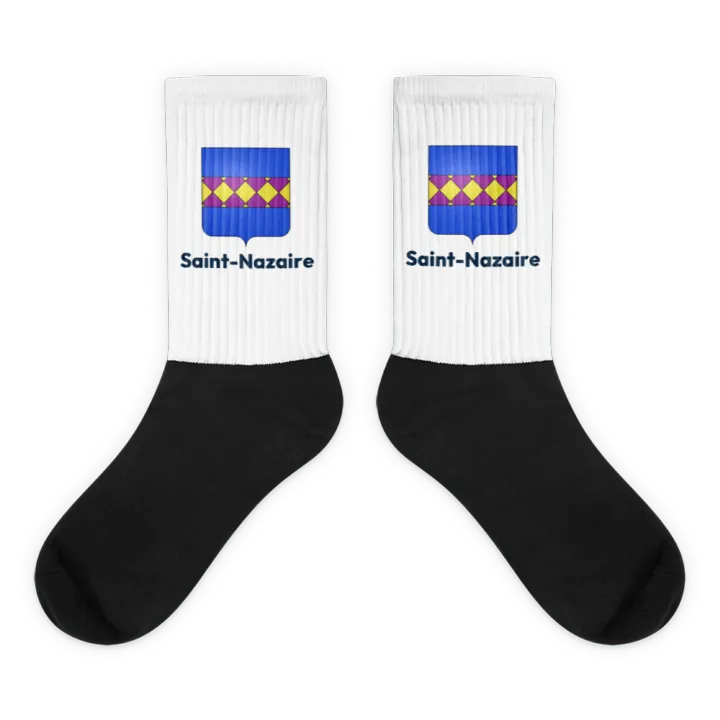 Chaussettes — blason de Saint-Nazaire