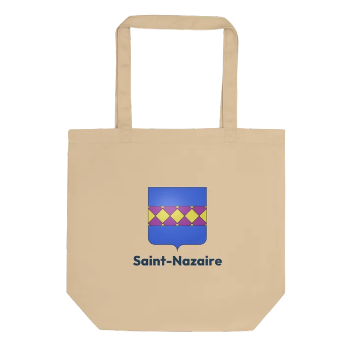 Tote bag coton bio — blason de Saint-Nazaire