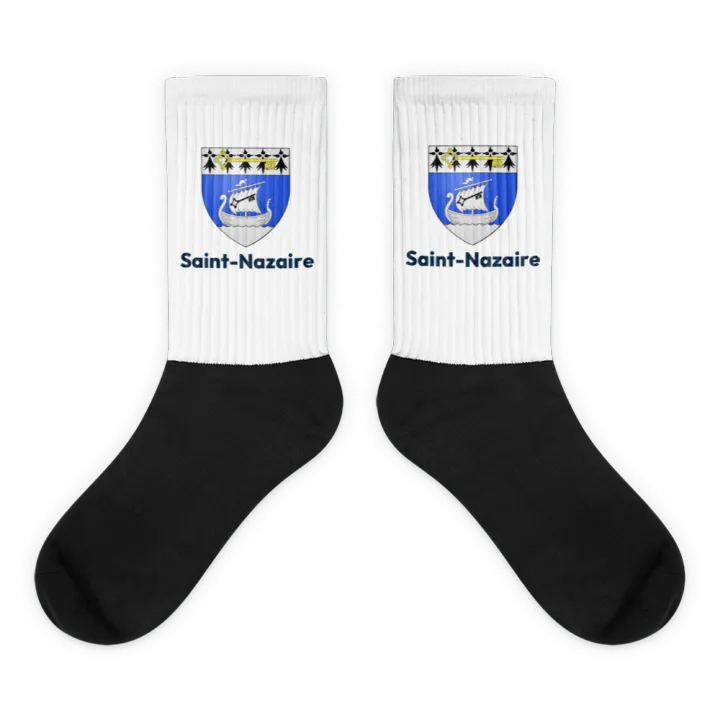 Chaussettes — blason de Saint-Nazaire