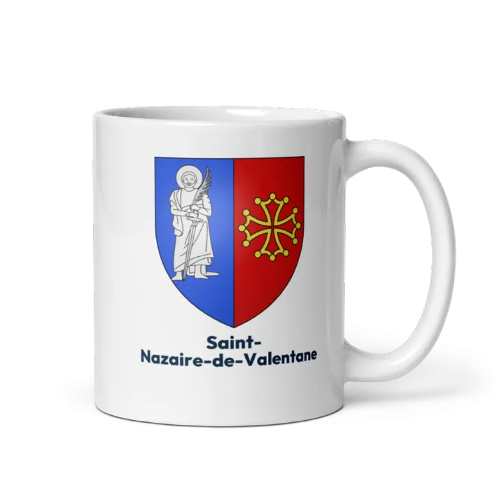 Mug blason de Saint-Nazaire-de-Valentane