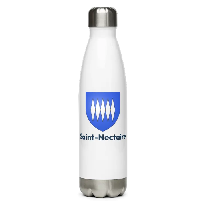 Gourde inox blason de Saint-Nectaire