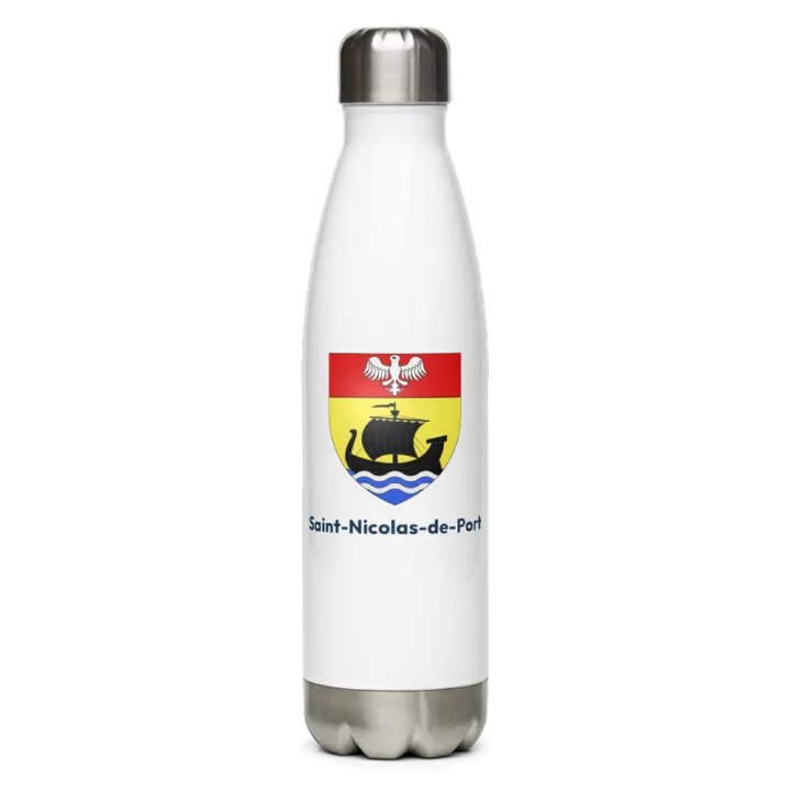 Gourde inox blason de Saint-Nicolas-de-Port