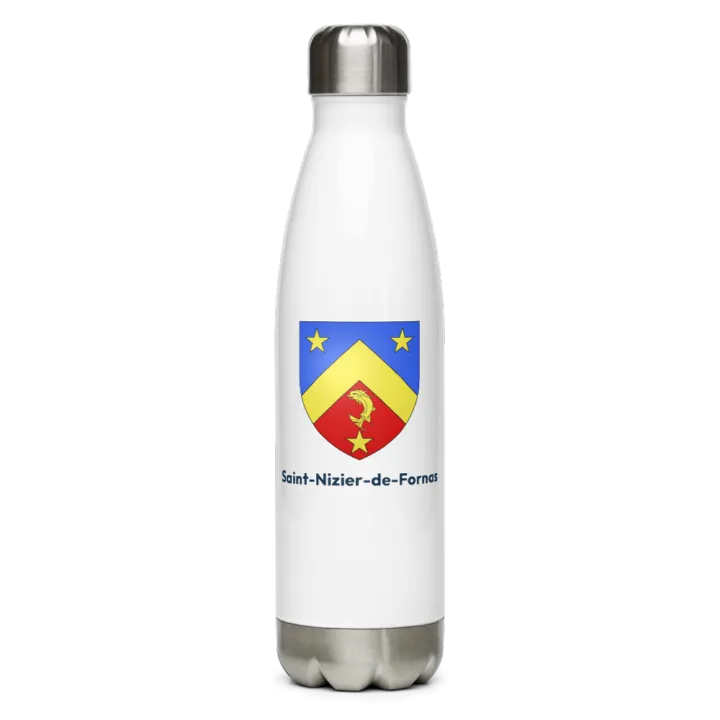 Gourde inox blason de Saint-Nizier-de-Fornas