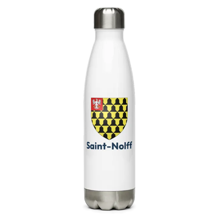 Gourde inox blason de Saint-Nolff
