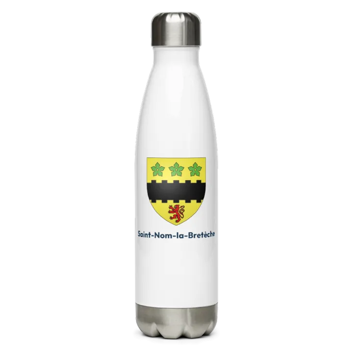 Gourde inox blason de Saint-Nom-la-Bretèche