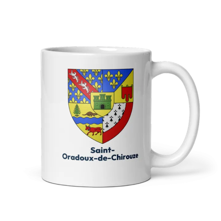 Mug blason de Saint-Oradoux-de-Chirouze