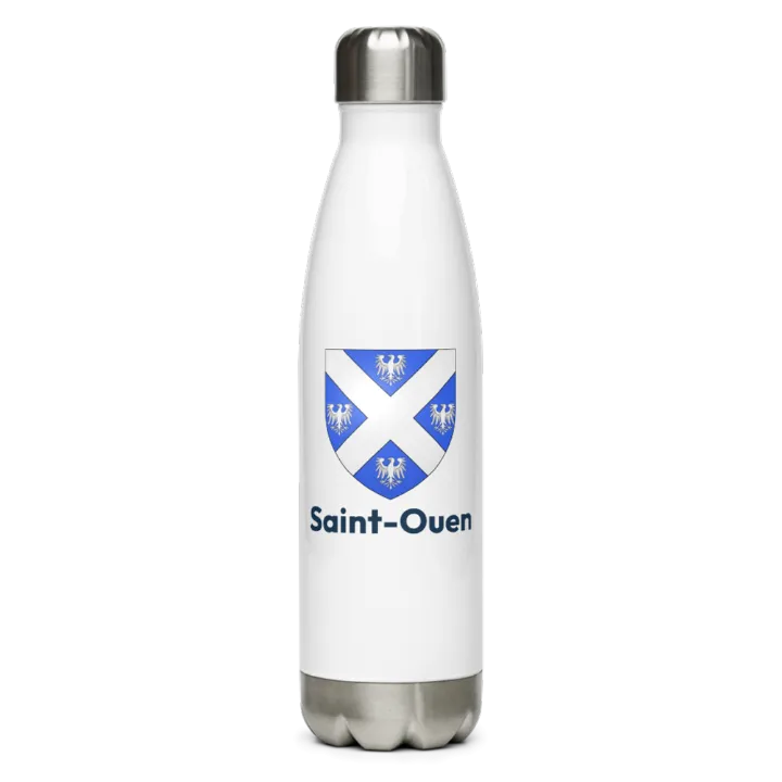 Gourde inox blason de Saint-Ouen