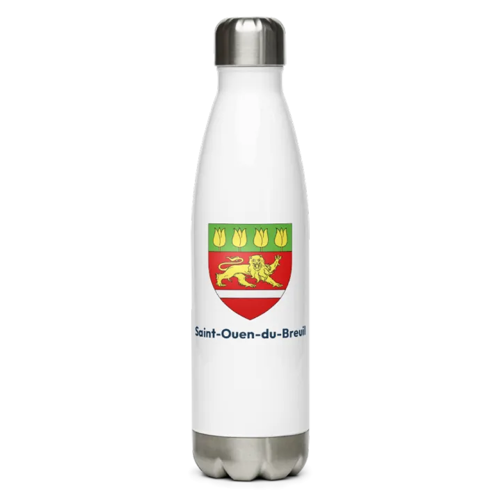 Gourde inox blason de Saint-Ouen-du-Breuil