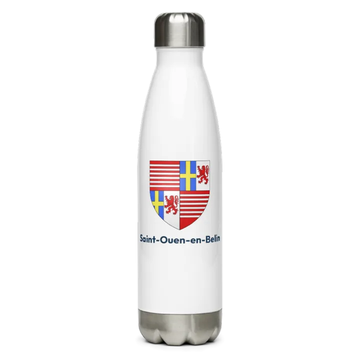 Gourde inox blason de Saint-Ouen-en-Belin