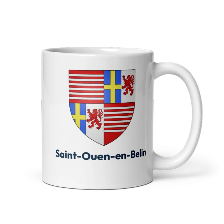 Mug blason de Saint-Ouen-en-Belin