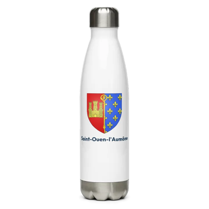 Gourde inox blason de Saint-Ouen-l'Aumône
