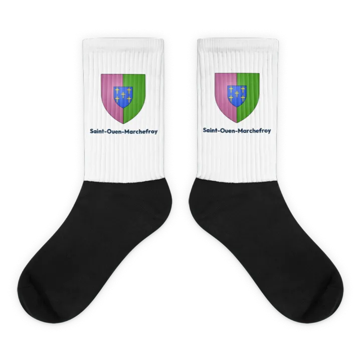 Chaussettes — blason de Saint-Ouen-Marchefroy