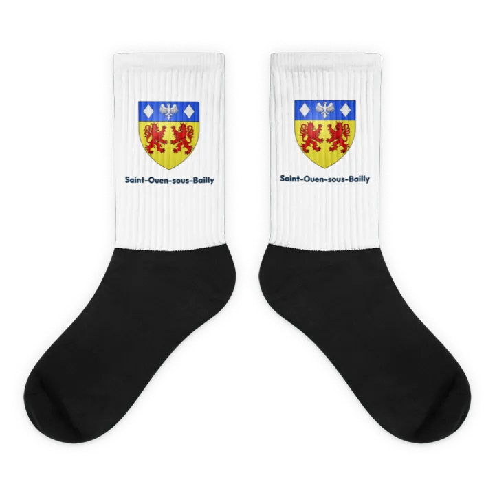 Chaussettes — blason de Saint-Ouen-sous-Bailly