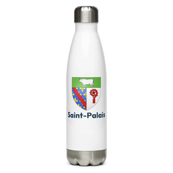 Gourde inox blason de Saint-Palais