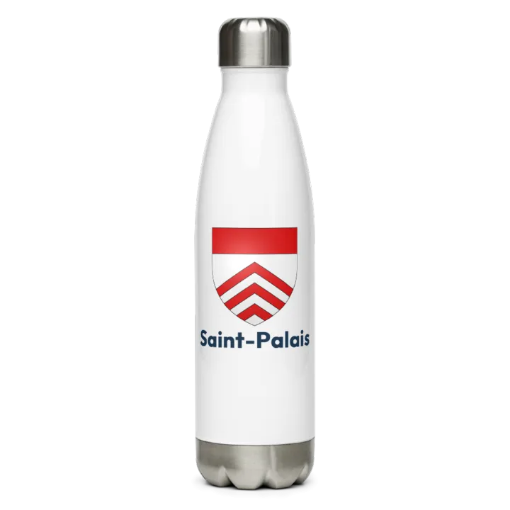 Gourde inox blason de Saint-Palais