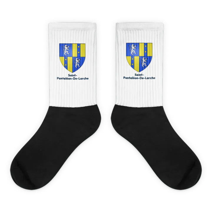Chaussettes — blason de Saint-Pantaléon-de-Larche