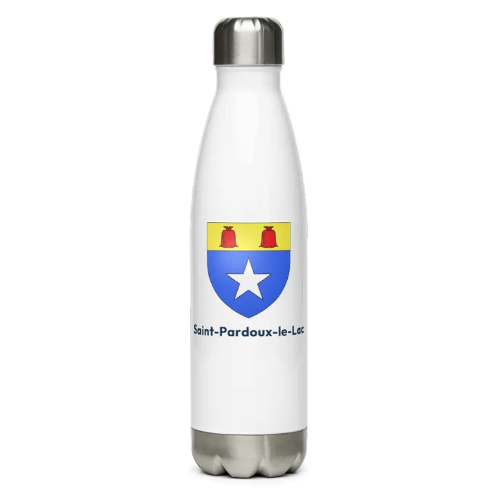 Gourde inox blason de Saint-Pardoux-le-Lac