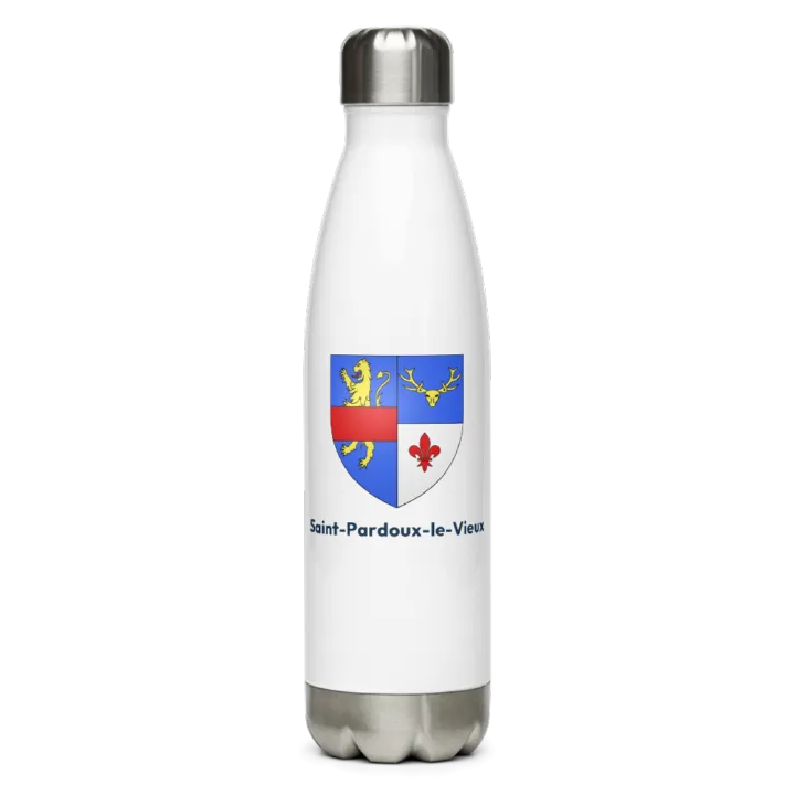 Gourde inox blason de Saint-Pardoux-le-Vieux