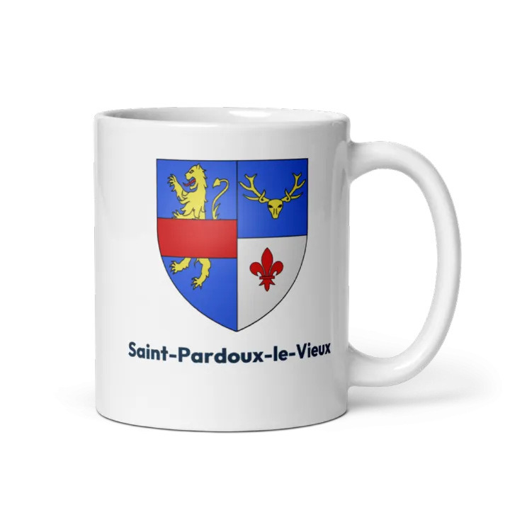 Mug blason de Saint-Pardoux-le-Vieux