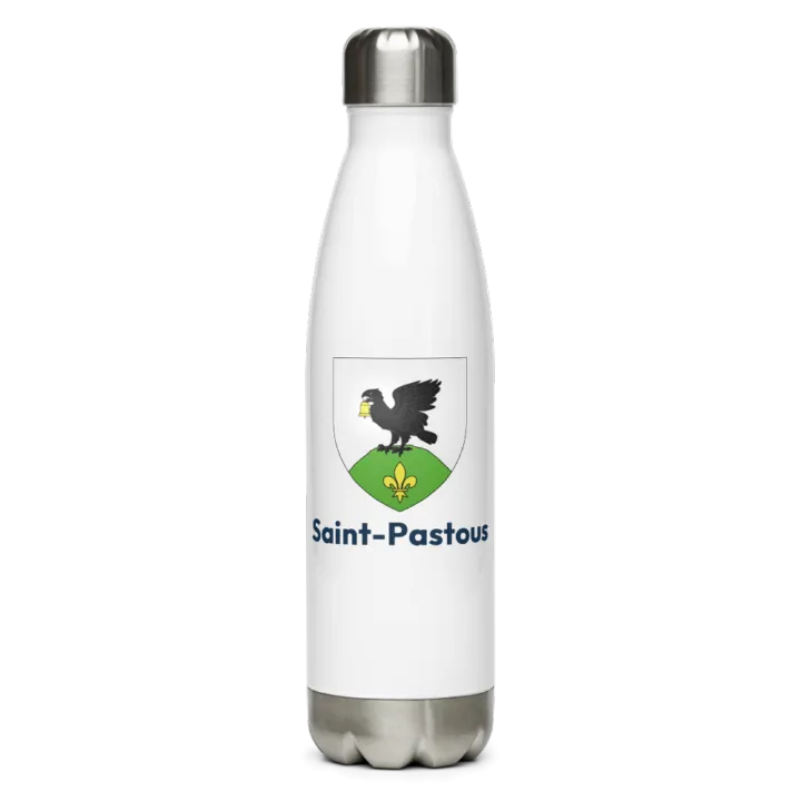 Gourde inox blason de Saint-Pastous
