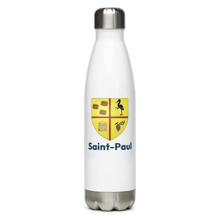 Gourde inox blason de Saint-Paul