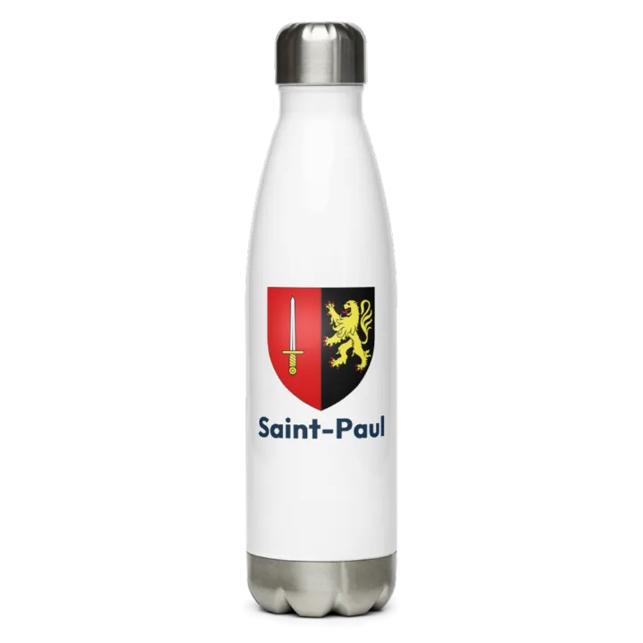 Gourde inox blason de Saint-Paul