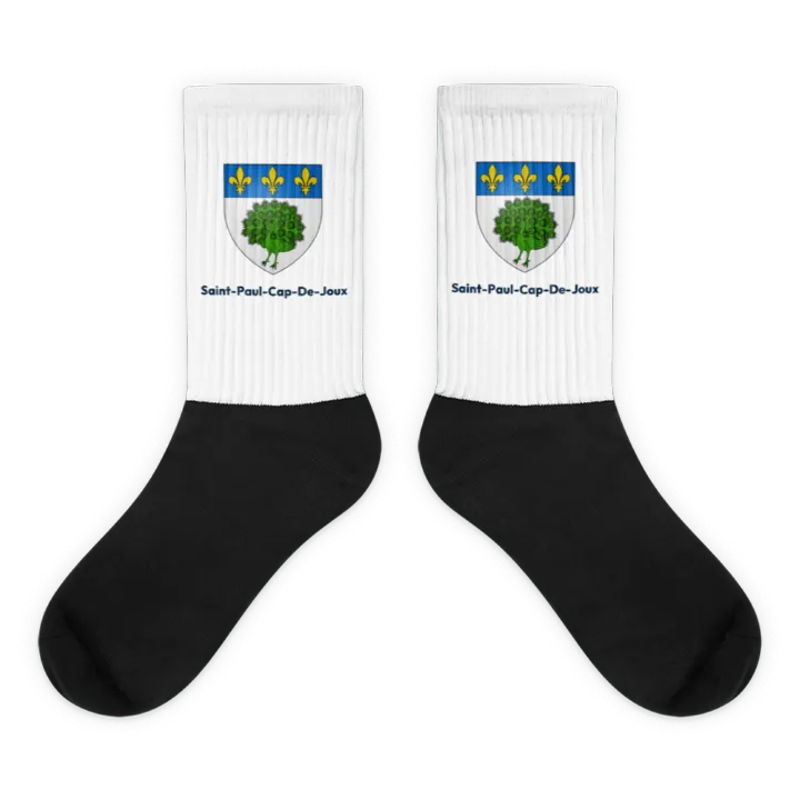 Chaussettes — blason de Saint-Paul-Cap-de-Joux