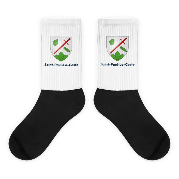 Chaussettes — blason de Saint-Paul-la-Coste
