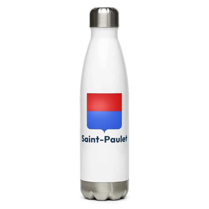Gourde inox blason de Saint-Paulet