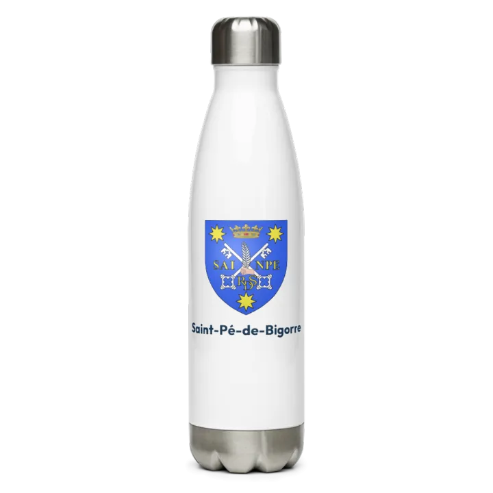 Gourde inox — blason de Saint-Pé-de-Bigorre