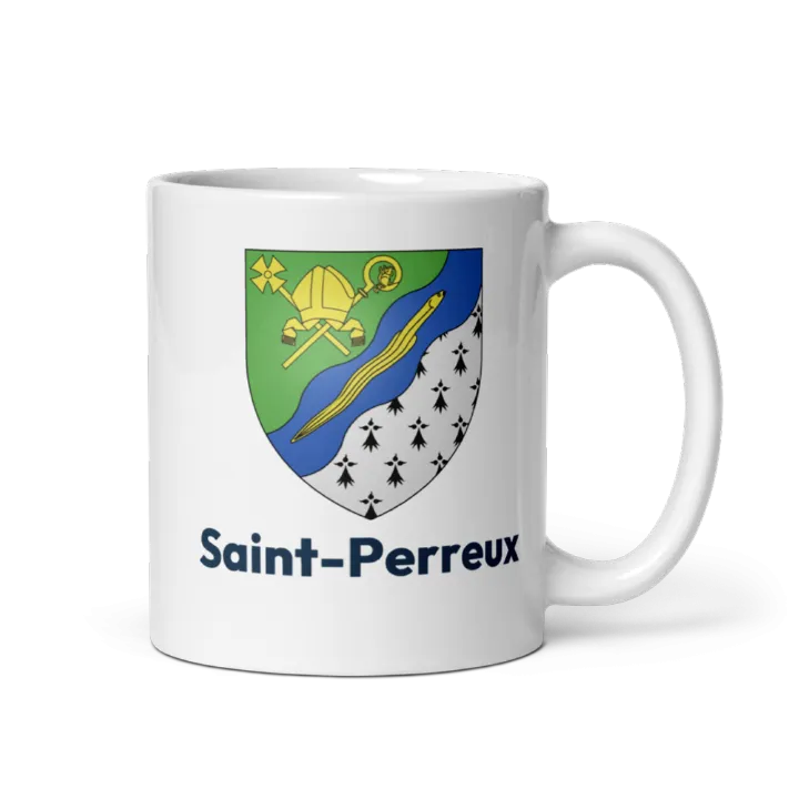 Mug blason de Saint-Perreux