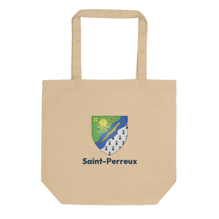 Tote bag coton bio — blason de Saint-Perreux