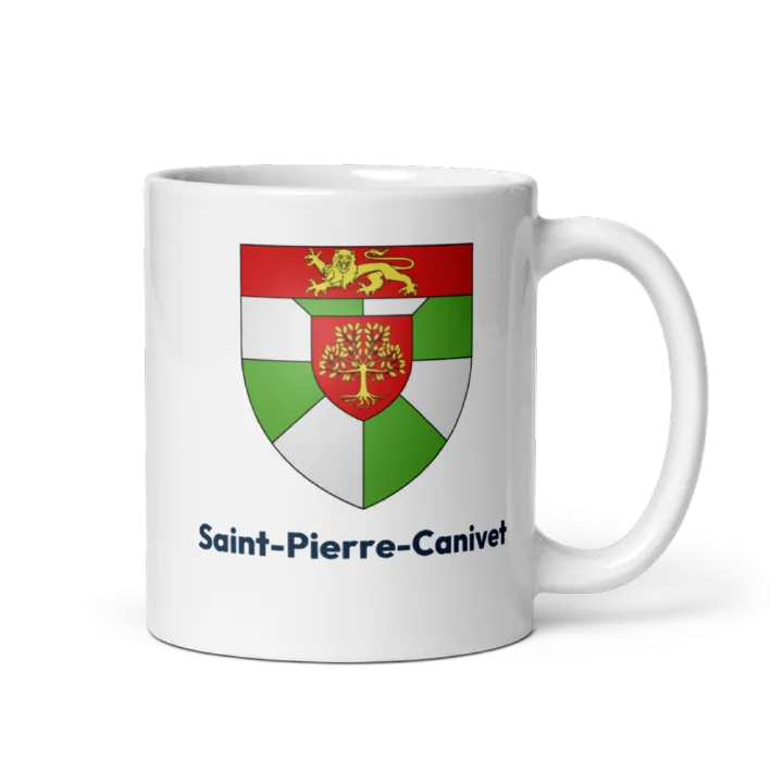 Mug blason de Saint-Pierre-Canivet