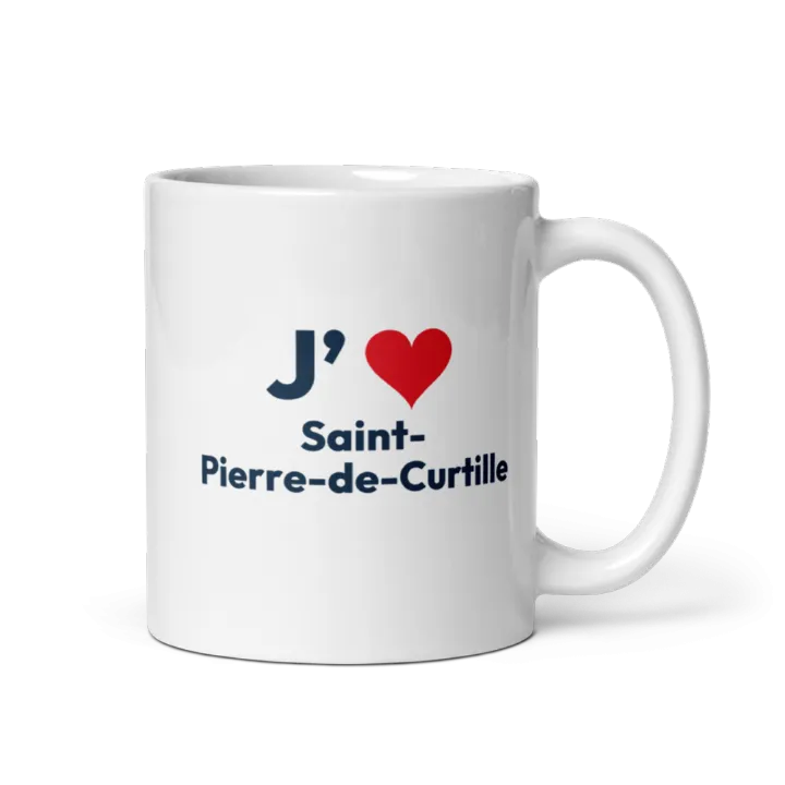 Mug « J’❤ Saint-Pierre-de-Curtille »