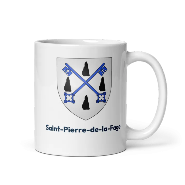 Mug blason de Saint-Pierre-de-la-Fage