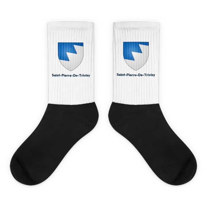 Chaussettes — blason de Saint-Pierre-de-Trivisy